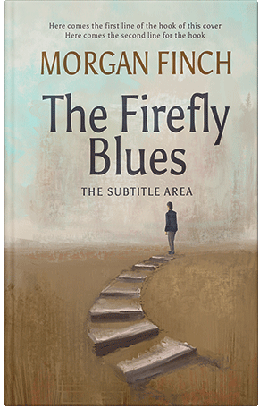 Premade Book Cover Swirl