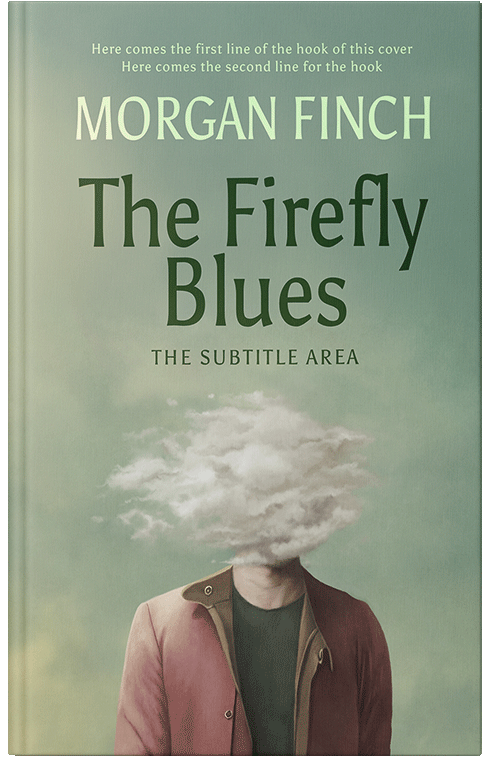 Front view of Premade Poetry Book Cover - Bud #36752 | BookCoverZone*