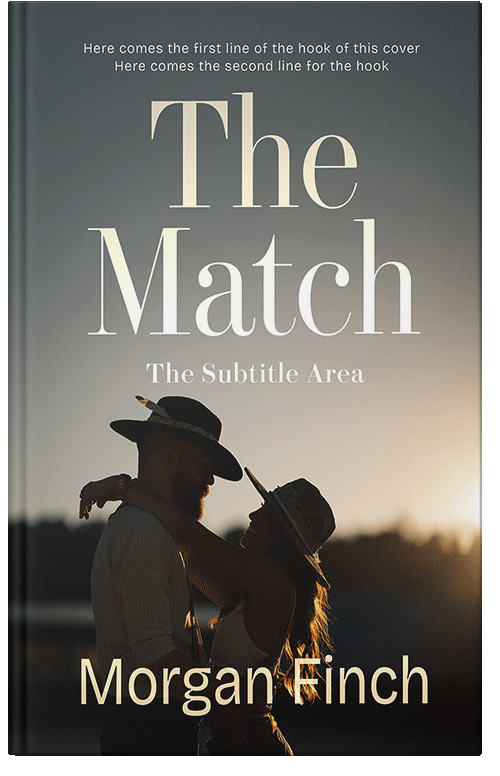 Front view of Premade Romance Book Cover - Dune #36758 | BookCoverZone*