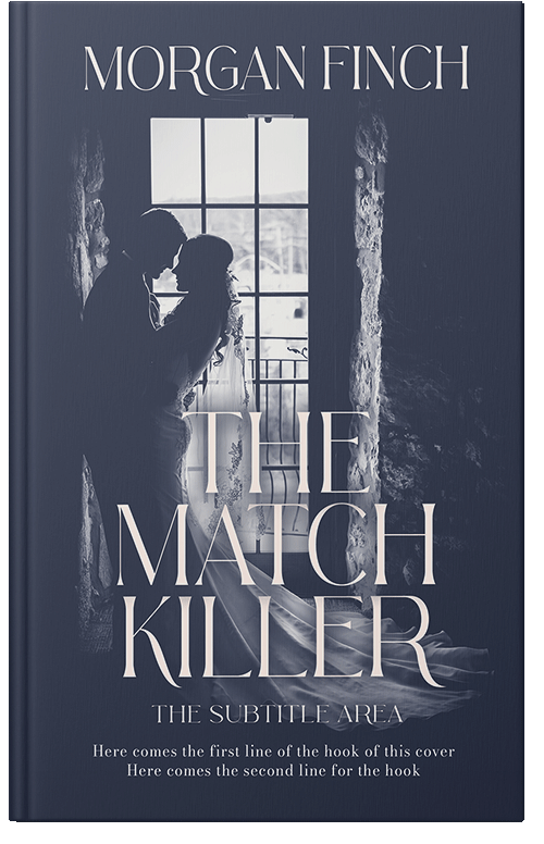 Front view of Premade Mystery & Thriller & Suspense Book Cover - Oxford Blue #36769 | BookCoverZone*