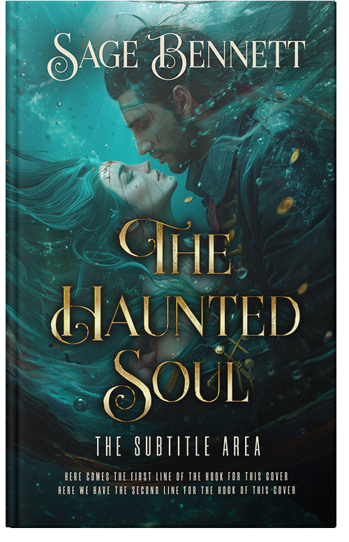 Front view of Premade Fantasy Book Cover - Gable Green #36771 | BookCoverZone