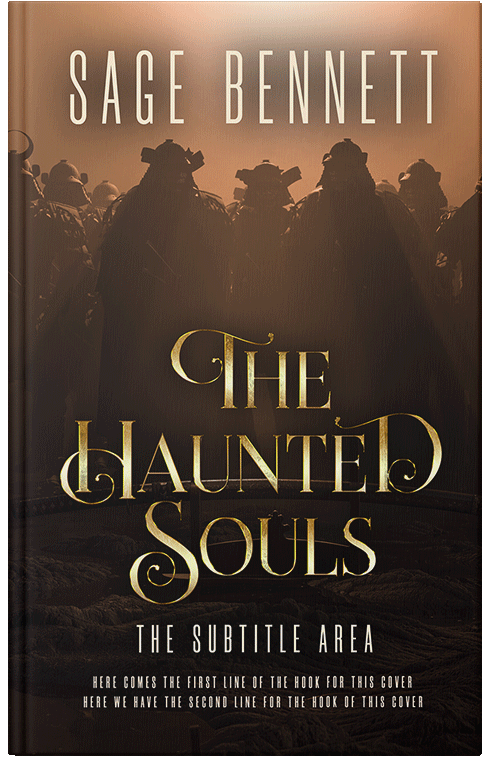Front view of Premade Horror Book Cover - Laser #36776 | BookCoverZone*