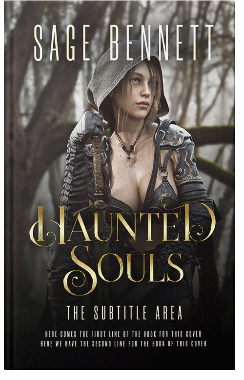 Front view of Premade Fantasy Book Cover - Zeus #36779 | BookCoverZone*