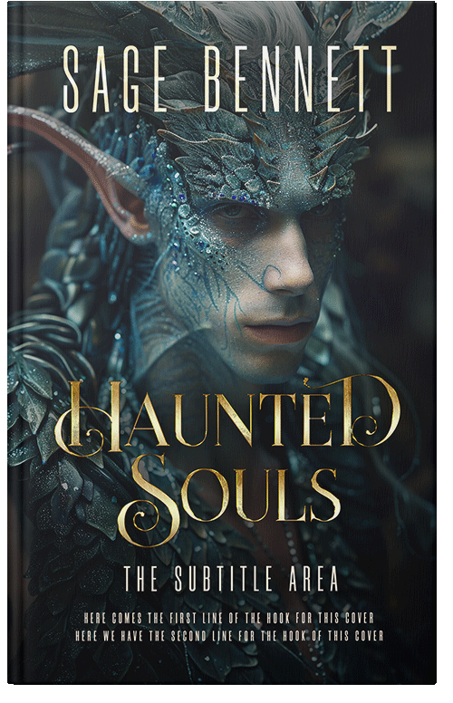 Front view of Premade Fantasy Book Cover - Mirage #36781 | BookCoverZone