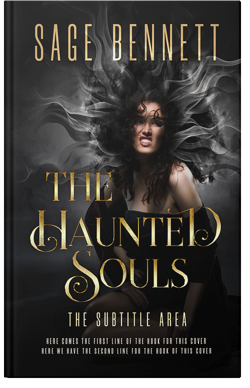 Front view of Premade Fantasy Book Cover - Cod Gray #36784 | BookCoverZone*
