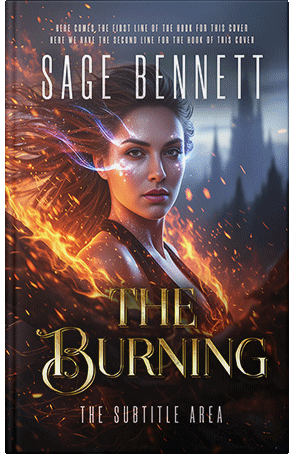 Premade Book Cover Thunder