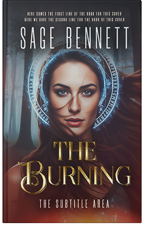 Premade Book Cover Thunder