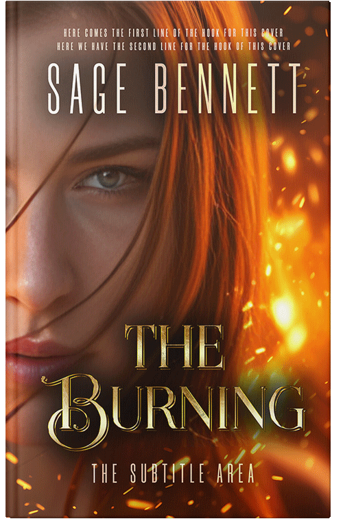 Front view of Premade Fantasy Book Cover - Espresso #36791 | BookCoverZone