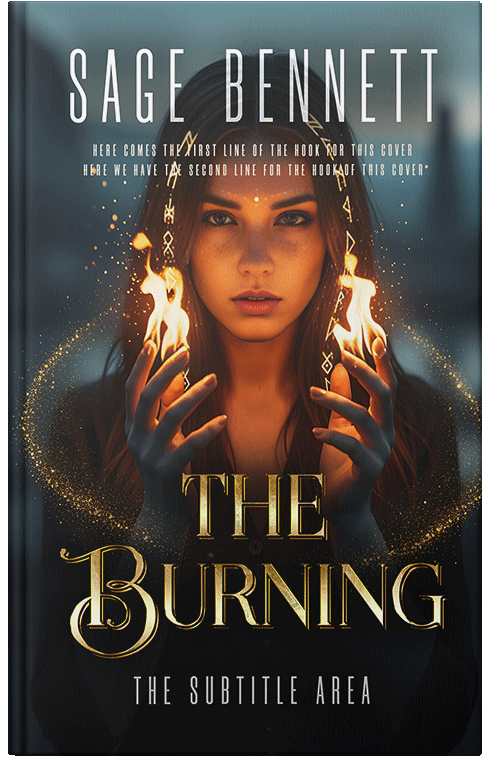 Front view of Premade Fantasy Book Cover - Thunder #36792 | BookCoverZone*