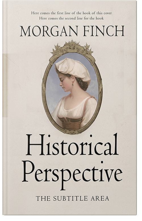 Front view of Premade Historical Book Cover - Pearl Bush #36808 | BookCoverZone*