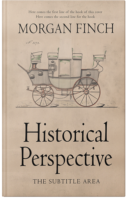 Front view of Premade Historical Book Cover - Akaroa #36809 | BookCoverZone*