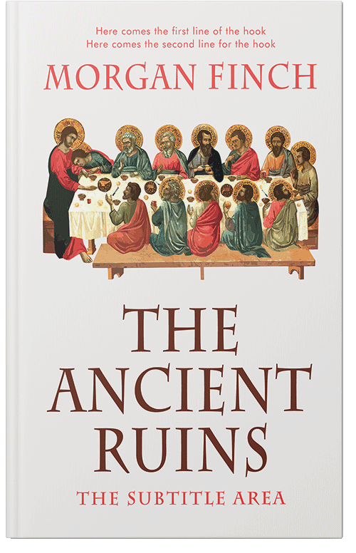 Front view of Premade Religion & Spirituality Book Cover - Pampas #36819 | BookCoverZone*