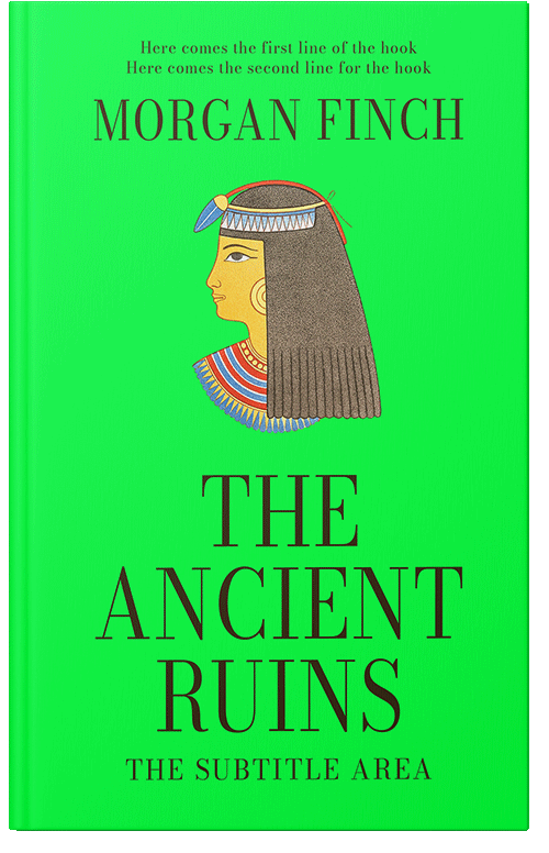 Front view of Premade Historical Book Cover - Malachite #36820 | BookCoverZone*