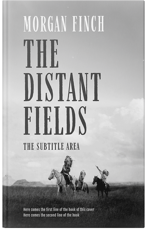 Front view of Premade Western Book Cover - Alto #36840 | BookCoverZone