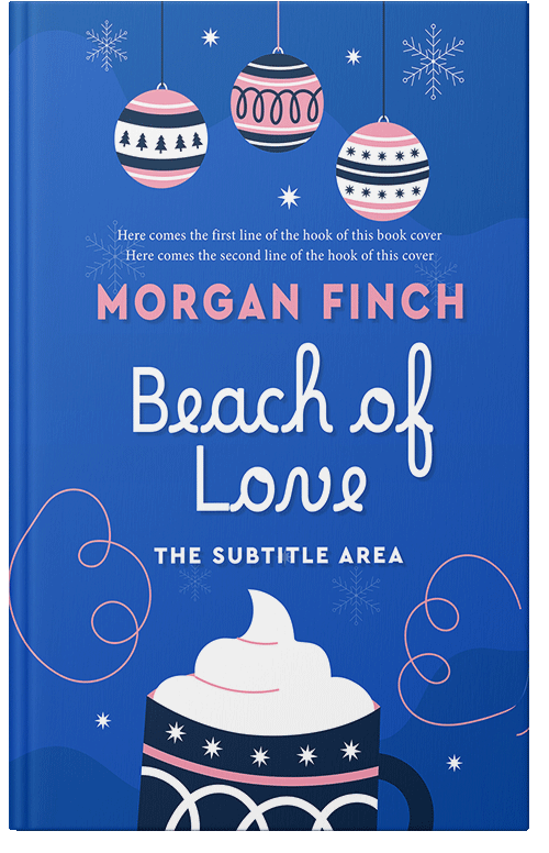 Front view of Premade Romance Book Cover - Denim #36857 | BookCoverZone*