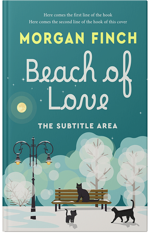Front view of Premade Romance Book Cover - Tasman #36860 | BookCoverZone*