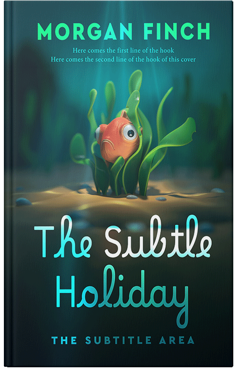 Front view of Premade Children's Book Cover - Firefly #36880 | BookCoverZone*