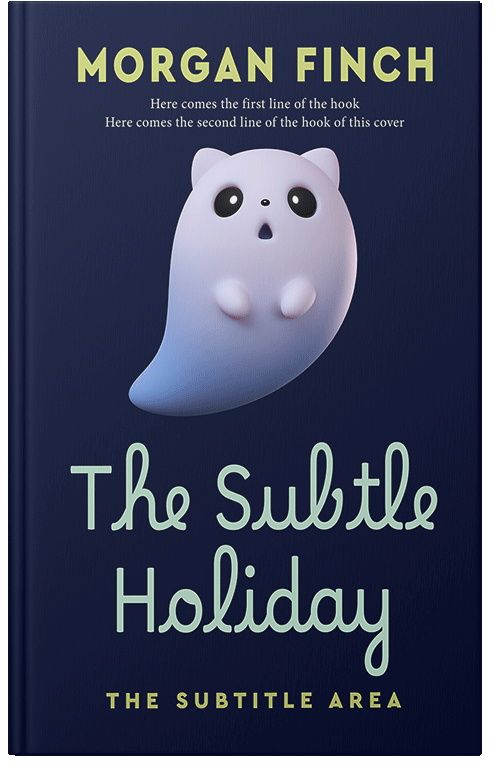 Front view of Premade Children's Book Cover - Submarine #36882 | BookCoverZone*