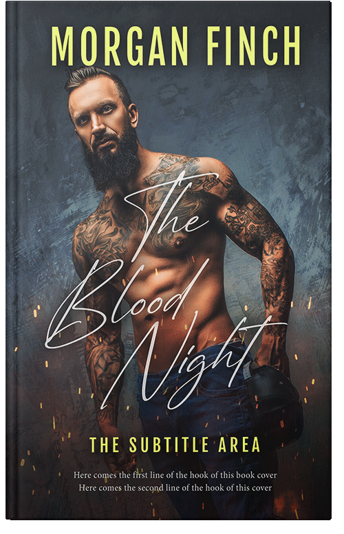 Front view of Premade Romance Book Cover - Tuna #36893 | BookCoverZone*