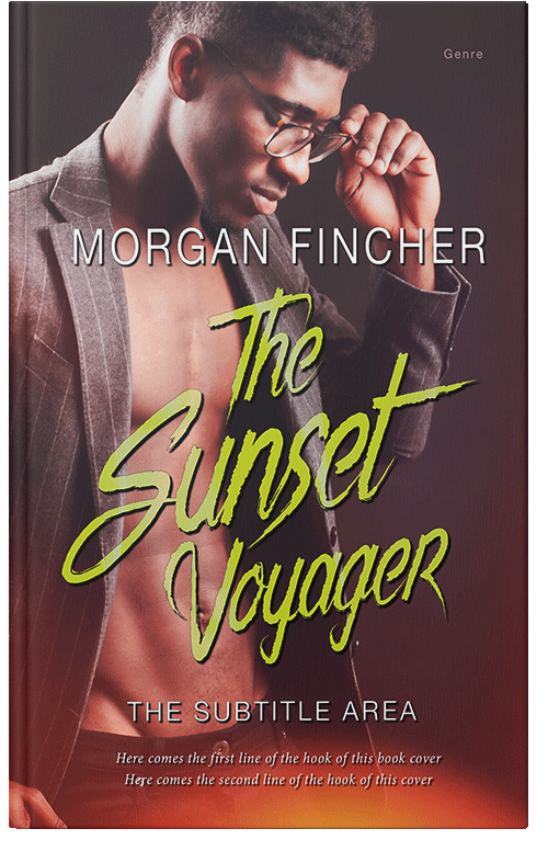 Front view of Premade Romance Book Cover - Livid Brown #36933 | BookCoverZone