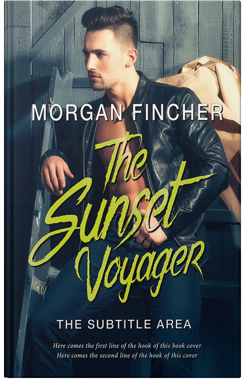 Front view of Premade Romance Book Cover - Laser #36934 | BookCoverZone