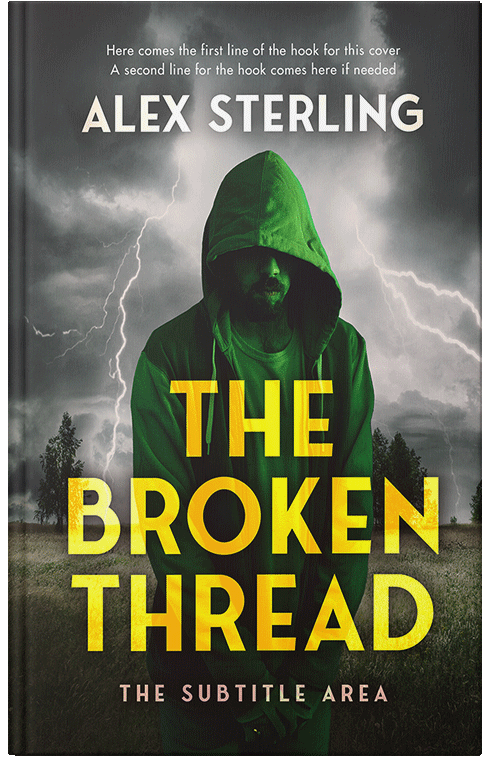 Front view of Premade Mystery & Thriller & Suspense Book Cover - Chenin #36941 | BookCoverZone