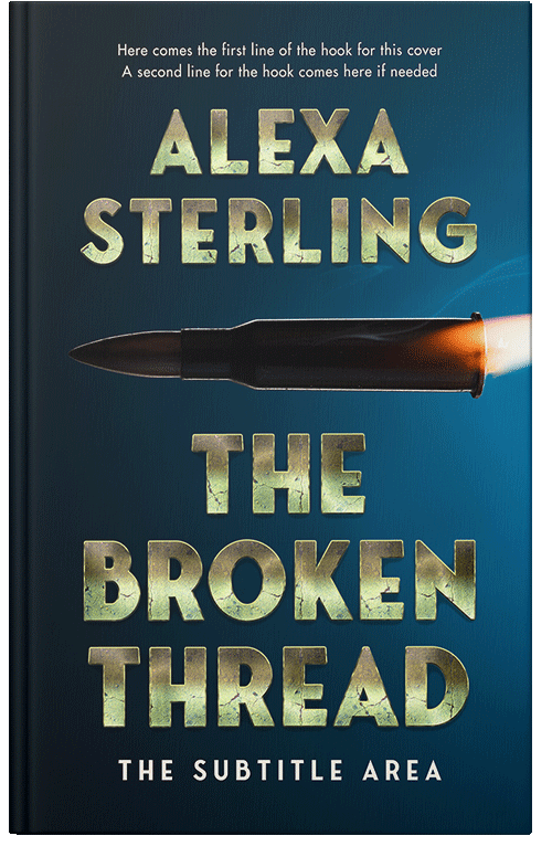 Front view of Premade Mystery & Thriller & Suspense Book Cover - Indian Khaki #36954 | BookCoverZone*