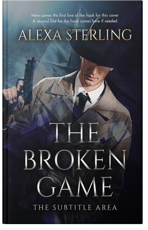 Front view of Premade Mystery & Thriller & Suspense Book Cover - Cinder #36971 | BookCoverZone