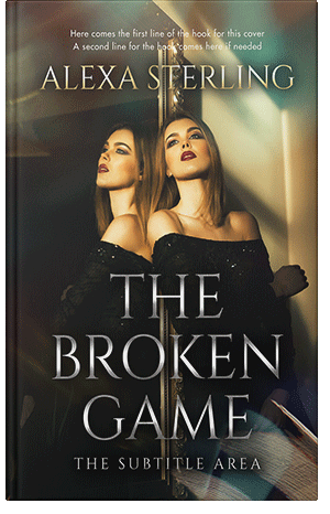 Premade Book Cover Tan - ID 36972