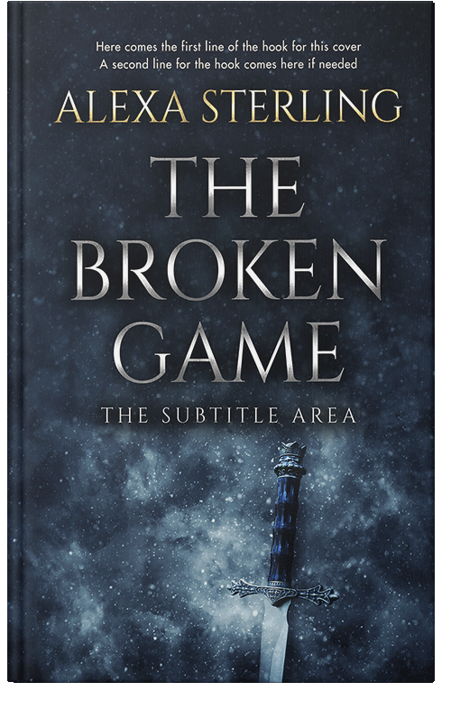 Front view of Premade Fantasy Book Cover - Mirage #36978 | BookCoverZone