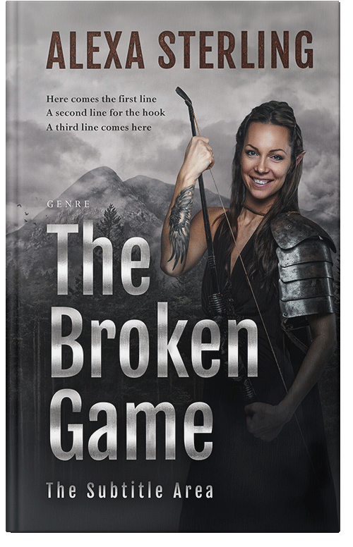 Front view of Premade Fantasy Book Cover - Nobel #36989 | BookCoverZone