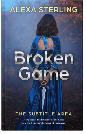 Premade Book Cover Ebony Clay - ID 36991