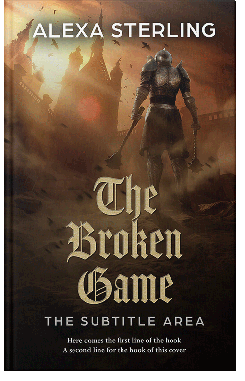 Front view of Premade Fantasy Book Cover - Sambuca #36998 | BookCoverZone