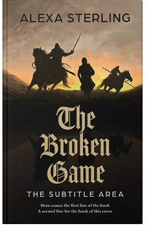 Premade Book Cover Oil