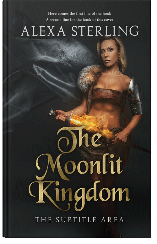 Front view of Premade Fantasy Book Cover - Cod Gray #37007 | BookCoverZone*
