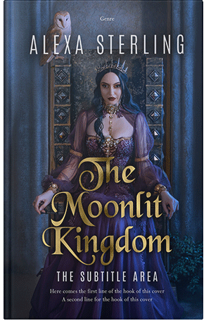 Premade Book Cover Ebony Clay