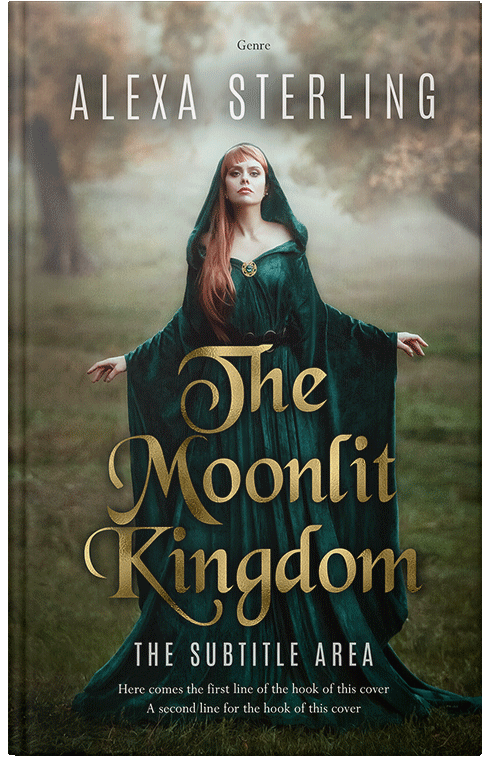 Front view of Premade Fantasy Book Cover - Log Cabin #37020 | BookCoverZone*