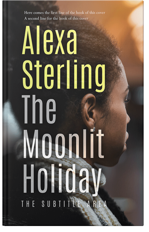 Front view of Premade Literary Fiction Book Cover - Tan #37036 | BookCoverZone*
