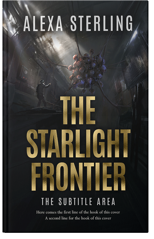 Front view of Premade Science Fiction Book Cover - Mongoose #37039 | BookCoverZone*
