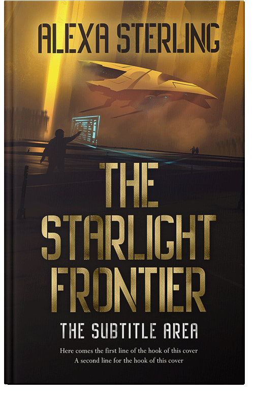 Front view of Premade Science Fiction Book Cover - Tussock #37048 | BookCoverZone*