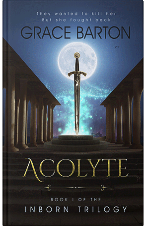 Premade Book Cover Shark