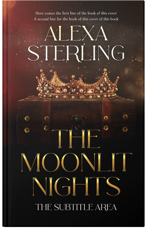 Front view of Premade Royal Romance Book Cover - Night Rider #37070 | BookCoverZone*