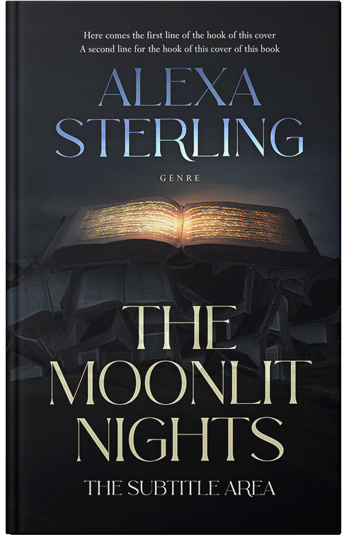 Front view of Premade Fantasy Book Cover - Woodsmoke #37072 | BookCoverZone*