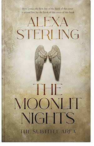 Premade Book Cover Soft Amber - ID 37082