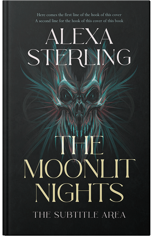 Front view of Premade Horror Book Cover - Woodsmoke #37085 | BookCoverZone*