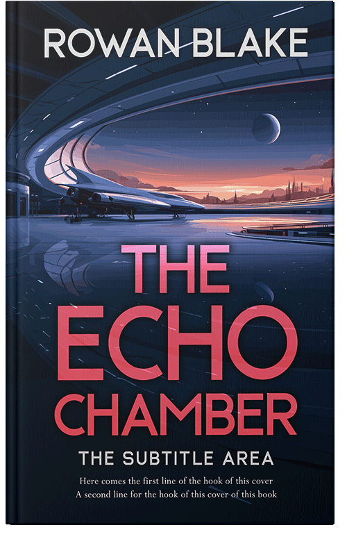 Front view of Premade Science Fiction Book Cover - Charm #37131 | BookCoverZone*
