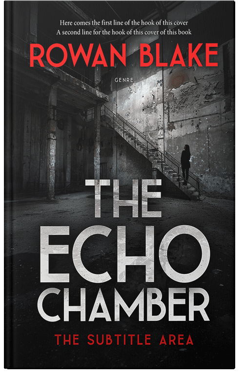 Front view of Premade Mystery & Thriller & Suspense Book Cover - Clam Shell #37179 | BookCoverZone