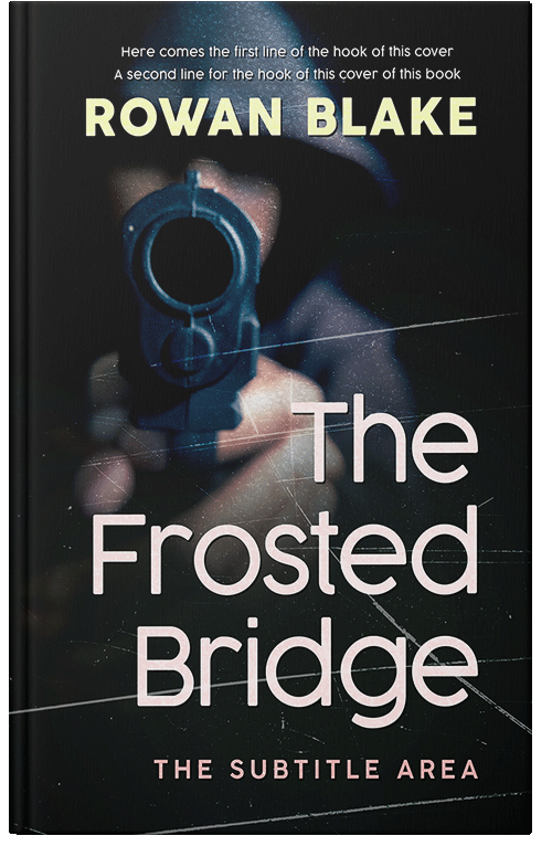 Front view of Premade Mystery & Thriller & Suspense Book Cover - Bunker #37187 | BookCoverZone