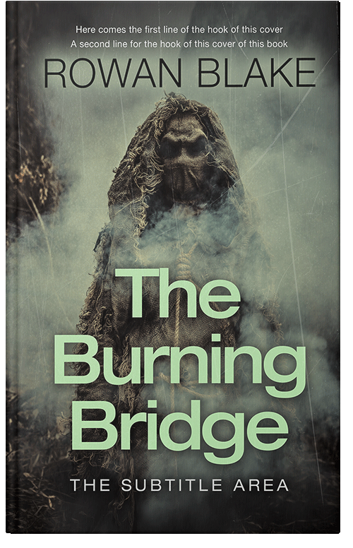 Front view of Premade Mystery & Thriller & Suspense Book Cover - Limed Ash #37193 | BookCoverZone