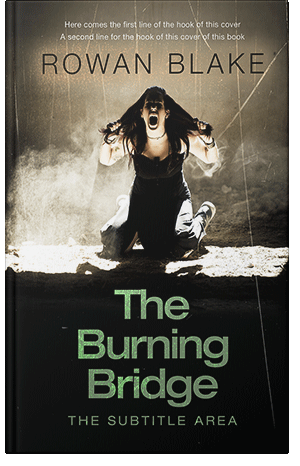 Premade Book Cover Vanilla